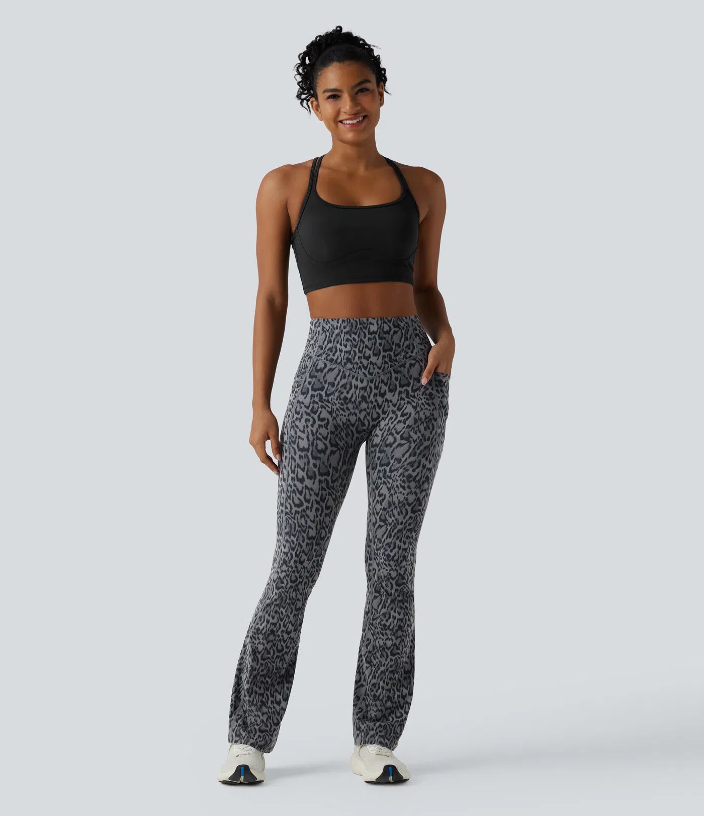 Leopard Print High Waisted Scrunch Butt Lifting Tummy Control (Copy)