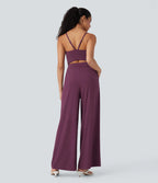 Breezeful™ Wide Leg Quick Dry Casual Slip Jumpsuit