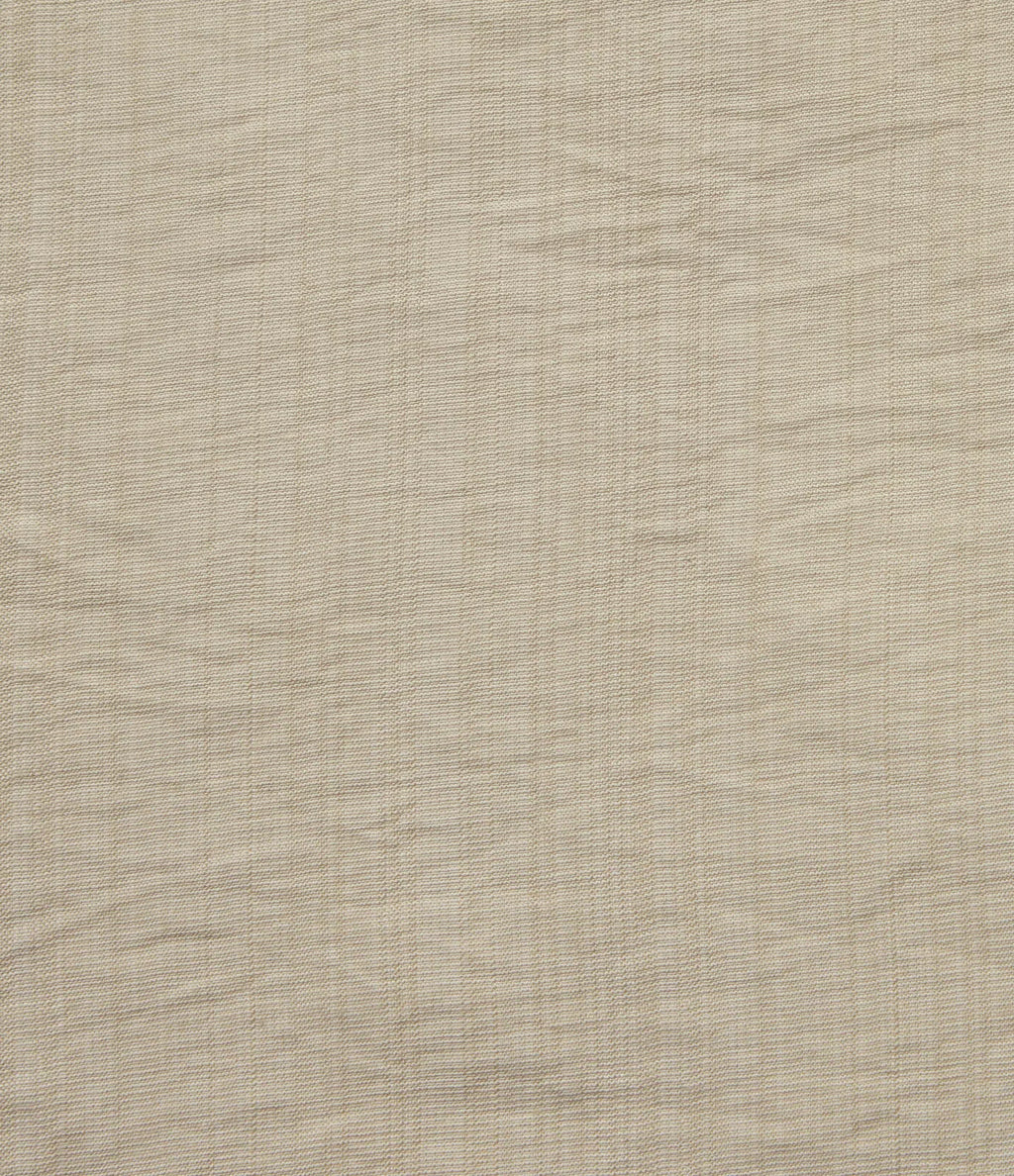 V Neck Short Sleeve Linen-Feel Work Shirt