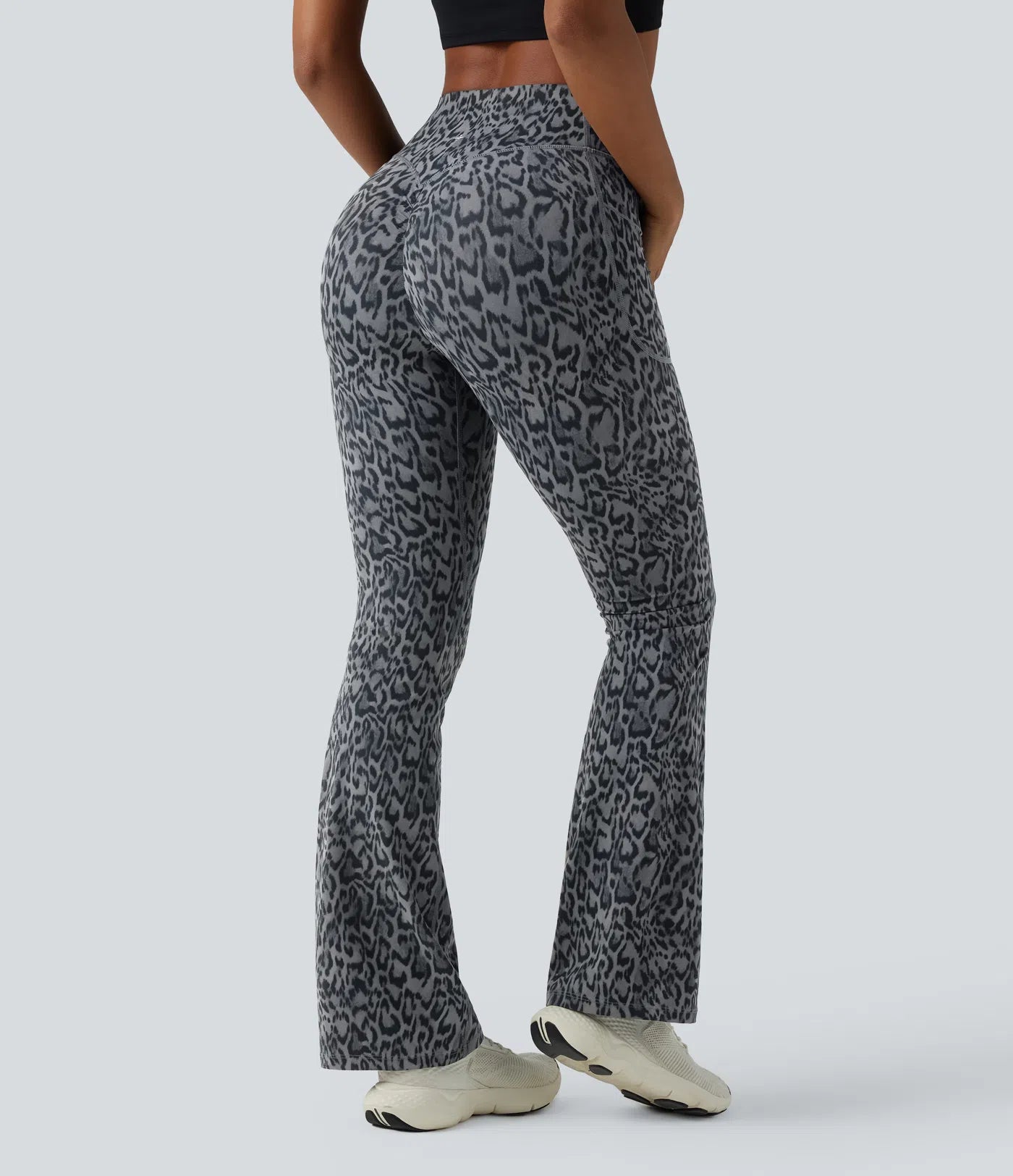Leopard Print High Waisted Scrunch Butt Lifting Tummy Control (Copy)