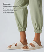 Mid Rise Casual Joggers with Pockets