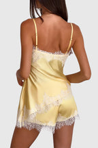 Bradfea Lace Top & Shorts Set