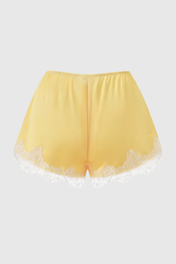 Bradfea Lace Top & Shorts Set