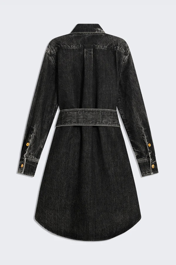 Potya Denim Midi Shirt Dress