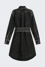Potya Denim Midi Shirt Dress