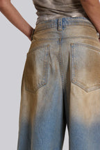 Raego Mud Wash Midi Jeans