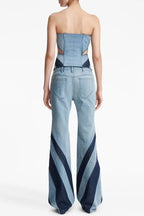 Vivienne Denim Top